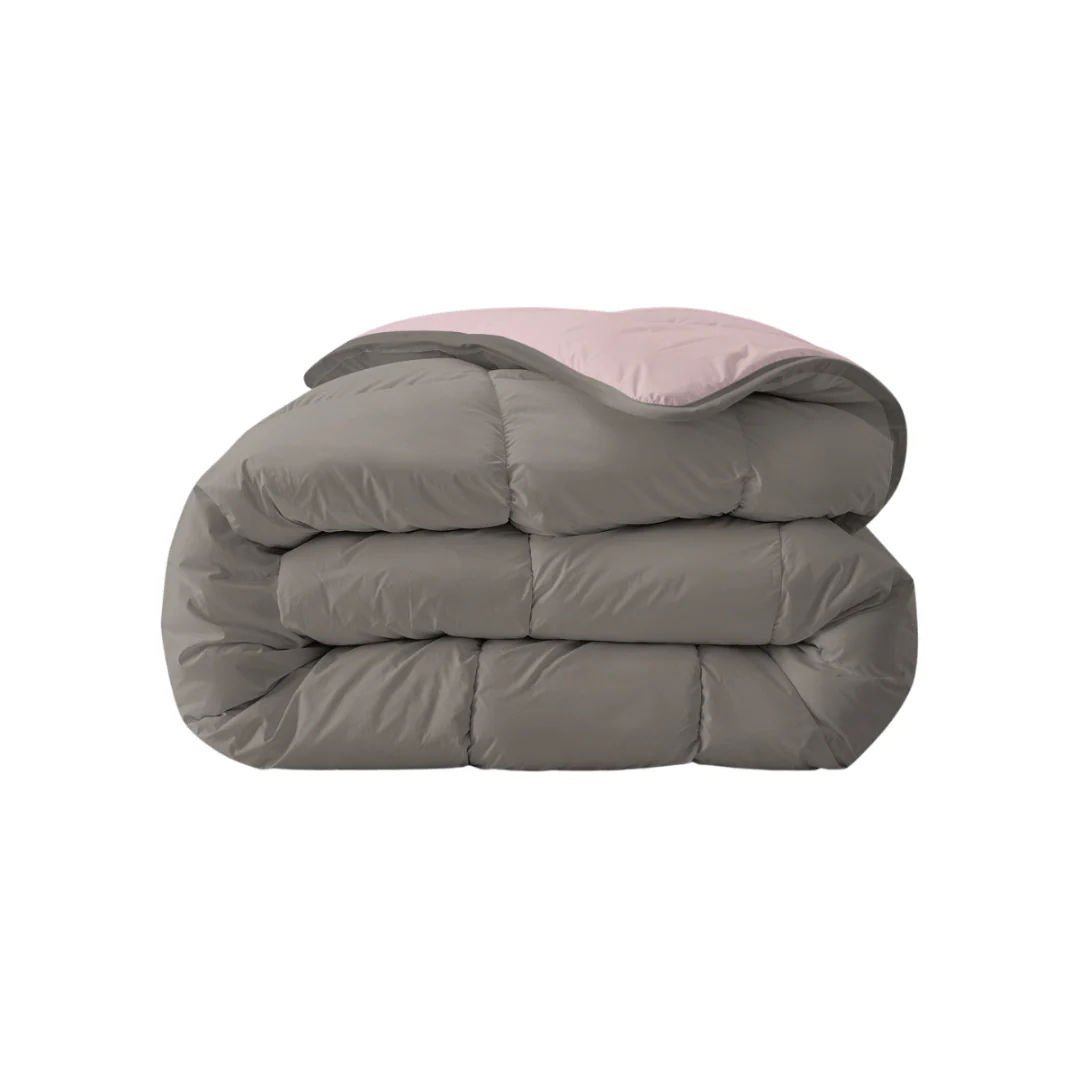 Zelesta Royalbed - Pastellrosa & Mjukgrå - Bild 2