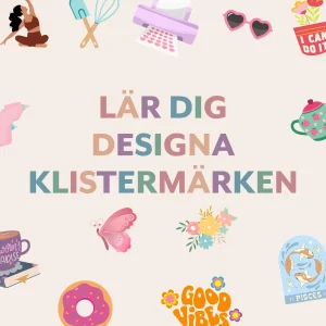 Designa dina egna klistermärken (onlinekurs)