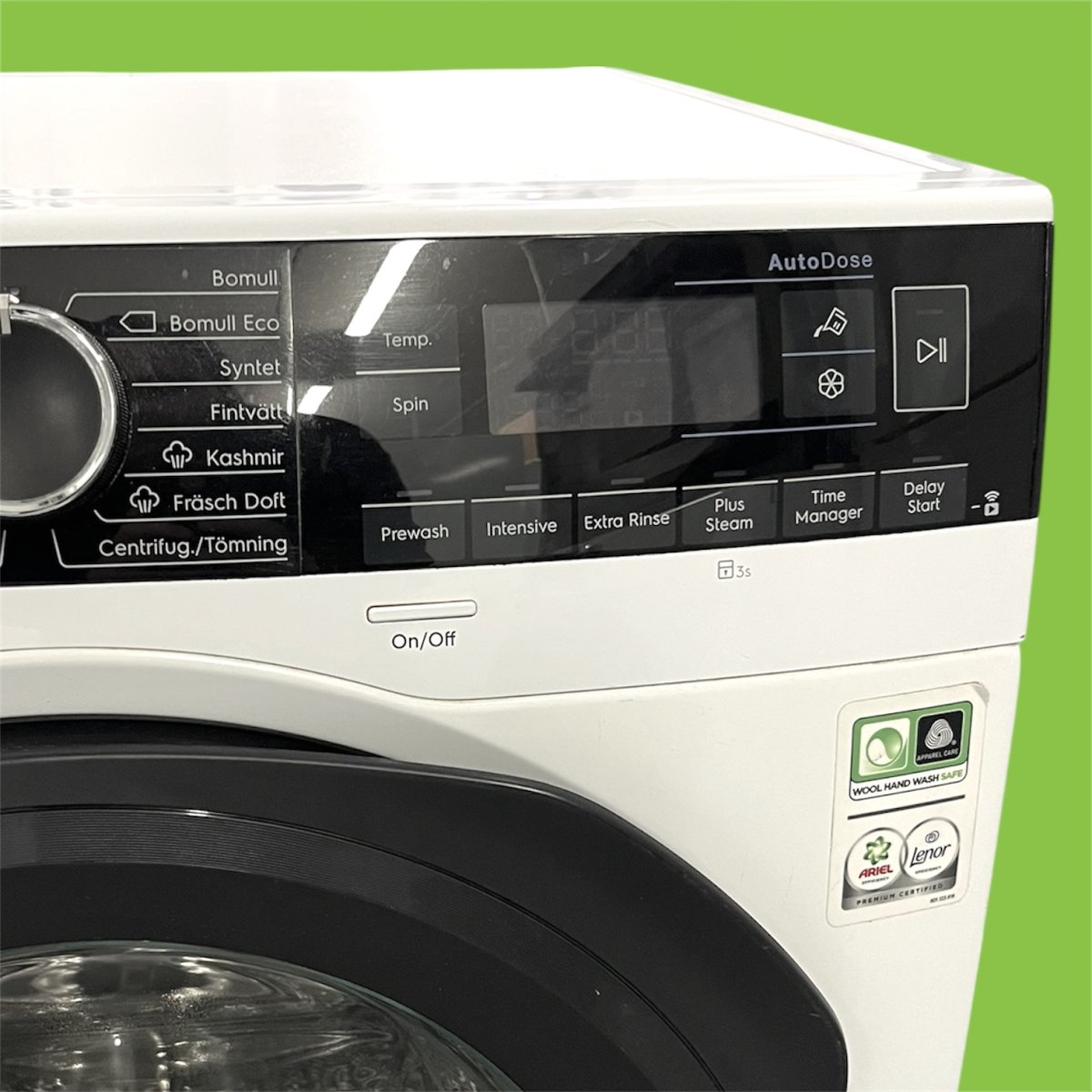 Smart Tvättmaskin 9 kg Electrolux PerfectCare 800 SteamCare AutoDose EW8F8669Q8 - Bild 3