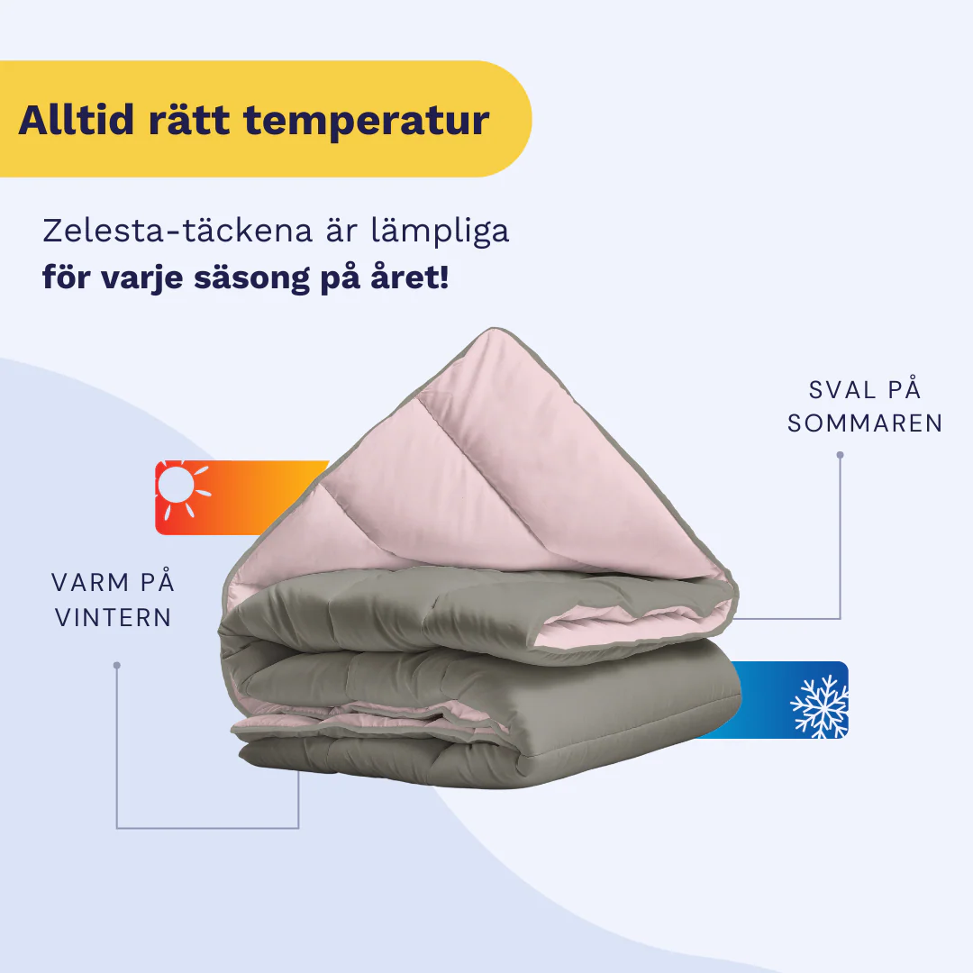 Zelesta Royalbed - Pastellrosa & Mjukgrå - Bild 8