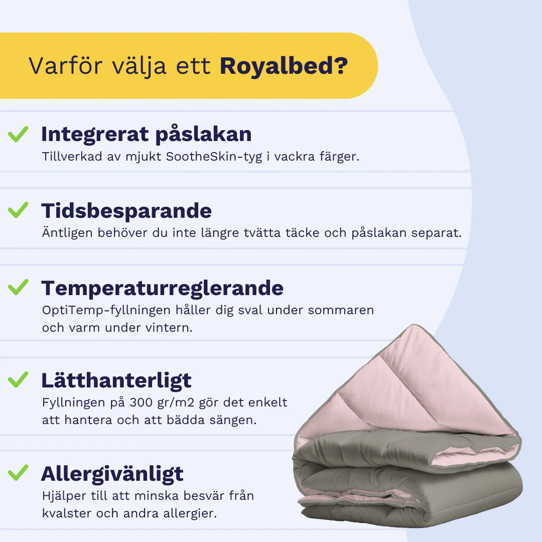 Zelesta Royalbed - Pastellrosa & Mjukgrå - Bild 7
